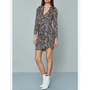 Veronica Beard Minna Silk Floral Dress in Size 4